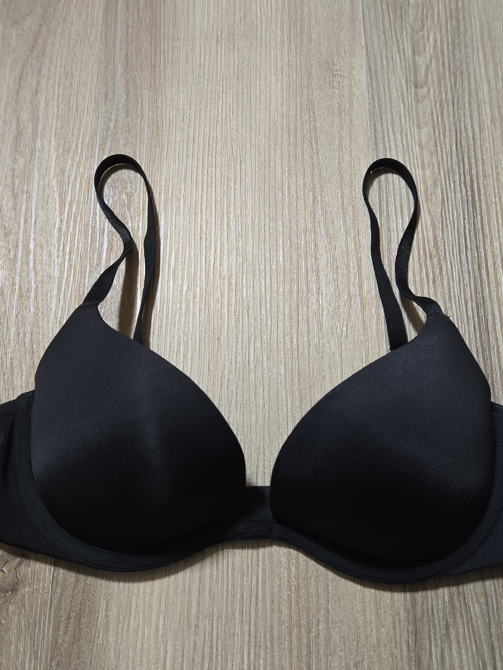 Victoria's Secret Dream Angels Padded Demi Black Smooth Push-Up Bra